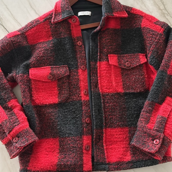 Anine Bing Bobbi flannel jacket xs (fits like small) - Picture 5 of 10